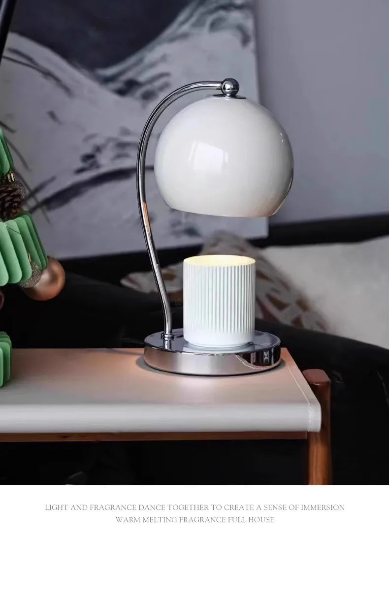 Nordic Candle Warmer Lamp With Timer Melting Candle Lamp