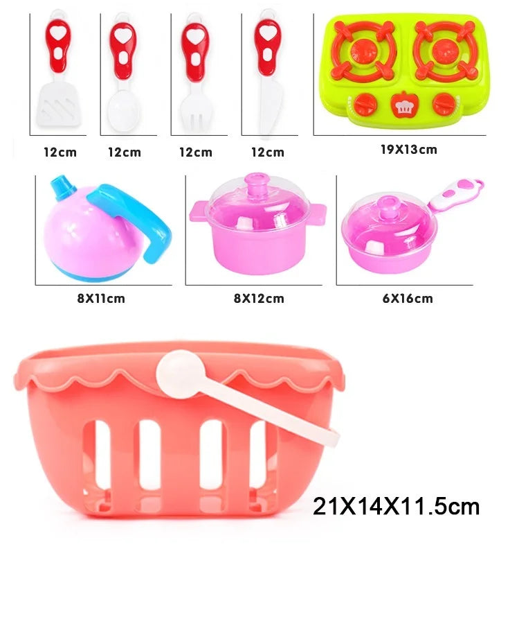 Children play house toys kitchen cut fruit and vegetable set, boys and girls play house can cut fruit