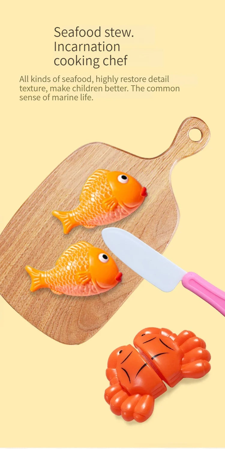 Children play house toys kitchen cut fruit and vegetable set, boys and girls play house can cut fruit