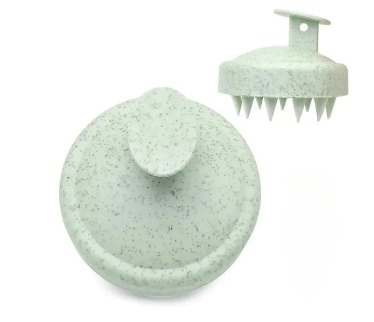 Silicone Shampoo Brush Head Scalp Massage Comb