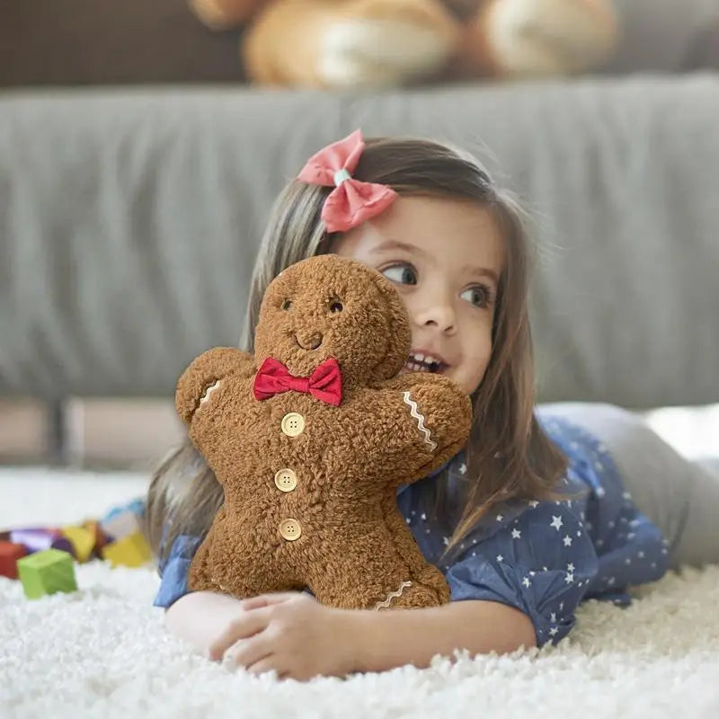 Christmas Decoration Toys Cute Gingerbread Man Plushie