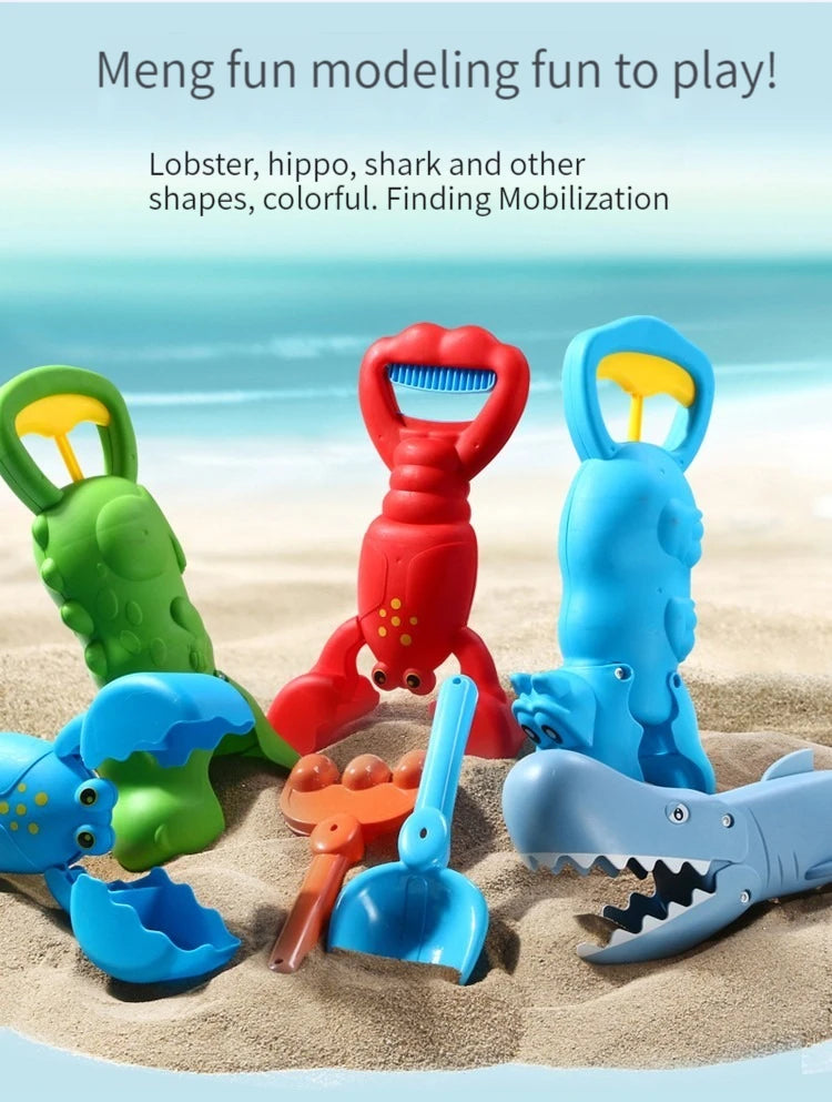 Grabber Baby Bath Toys - Beach toys sand playing Cute Colorful Lobster Claw Catcher Swimming Pools & Outdoors - Educational Game
