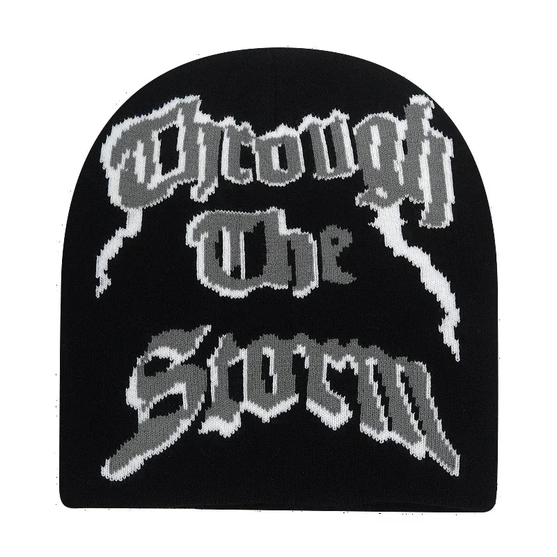 Letter Knitted Winter Autumn Beanie Cap Men Women Kanye Beanies