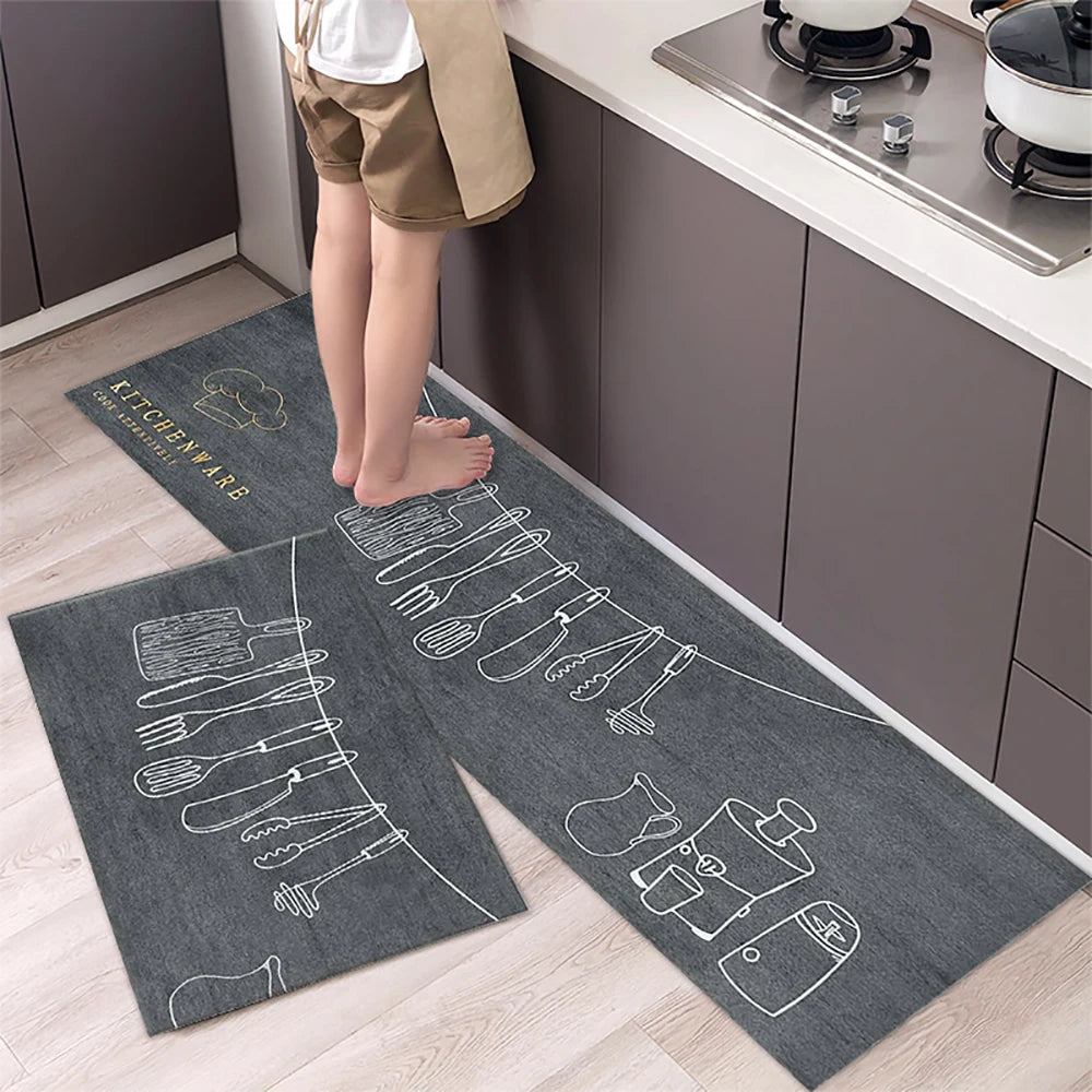 Kitchen Floor Mat Bedroom Living Room Long Bedside Area Rug