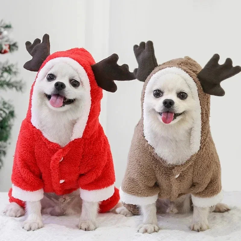 Dog Christmas Clothes for Small Medium Dogs