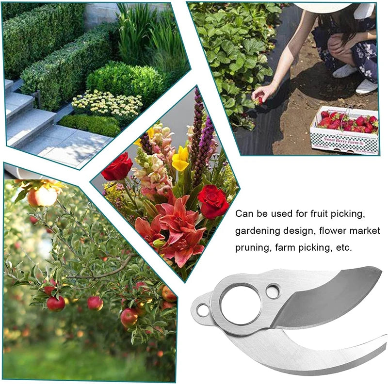 1Pair SK5 Electric Pruning Shears Blades 30mm Sharp Cutting-Blade Accessory For Pruning Branches Trees Bonsai Fruit Garden Tool