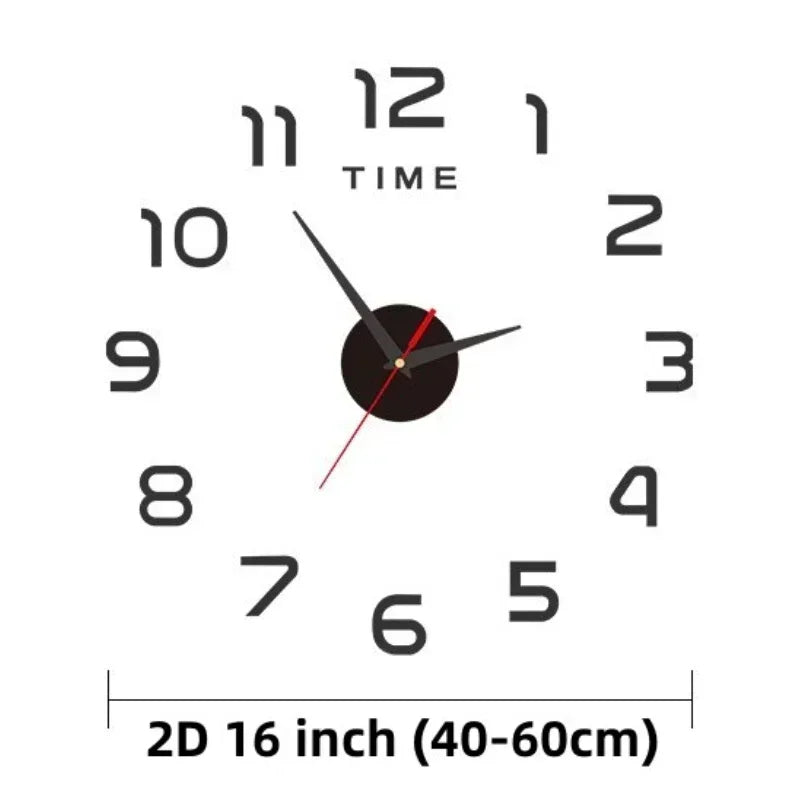 DIY Quartz Clock Fashion Watch Living Room