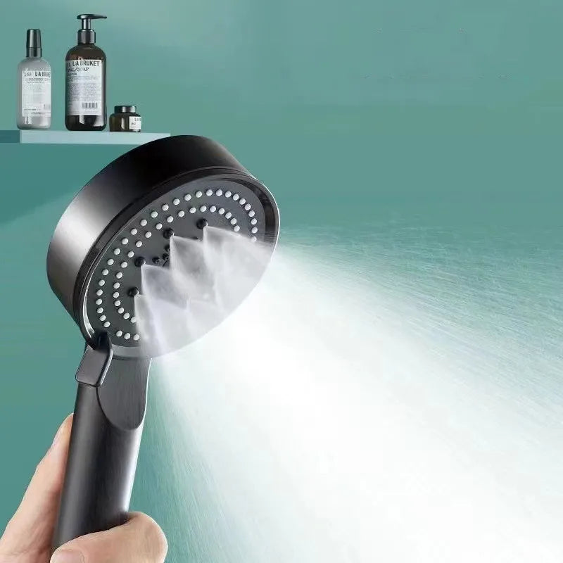 5 Modes Shower Head Adjustable High Pressure