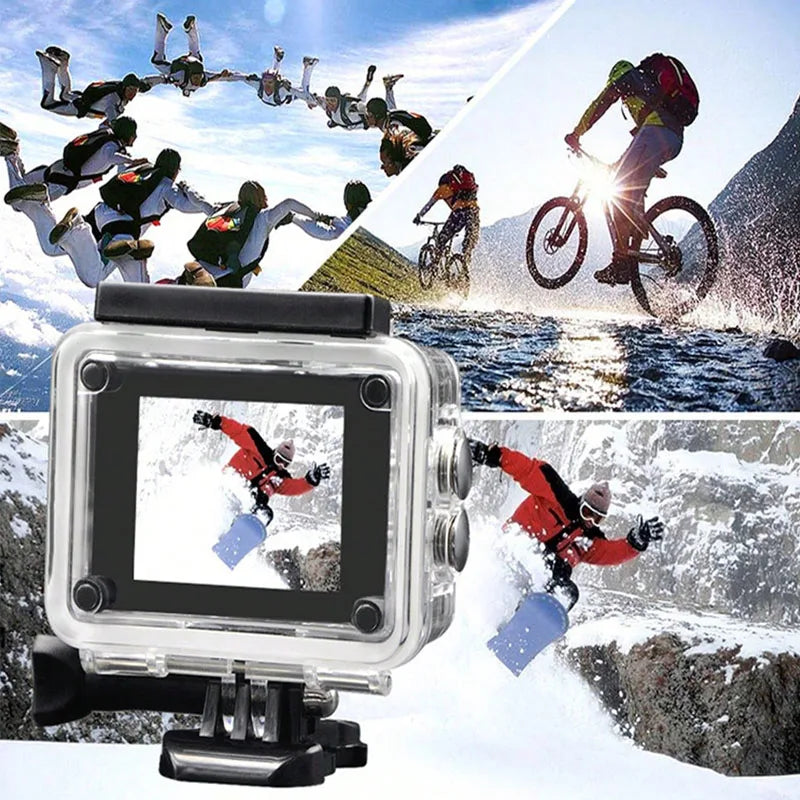 Outdoor Sports Camera,waterproof Diving Bike Recorder
