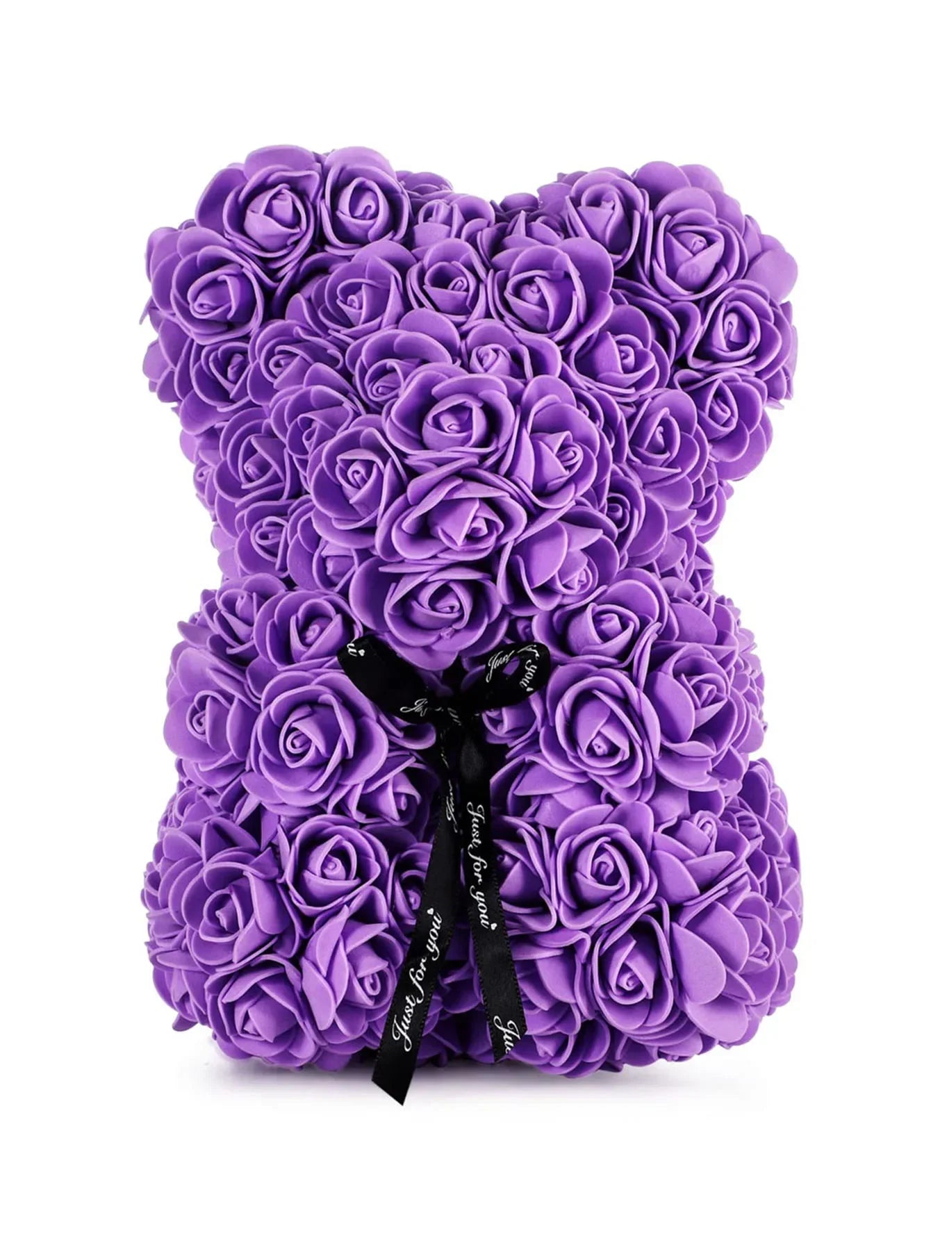 1pc 25m Artificial Flower Eternal Rose Teddy Bear for Mom Mother's Day Birthday Valentine's Day Anniversary Gifts & Decorations