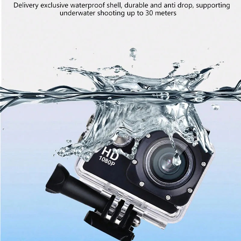 Outdoor Sports Camera,waterproof Diving Bike Recorder