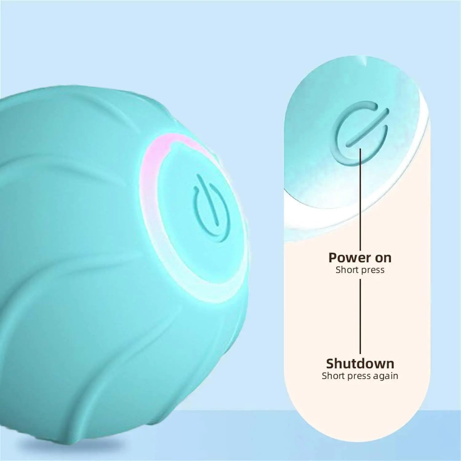 Jumping Ball Interactive Cat Toy