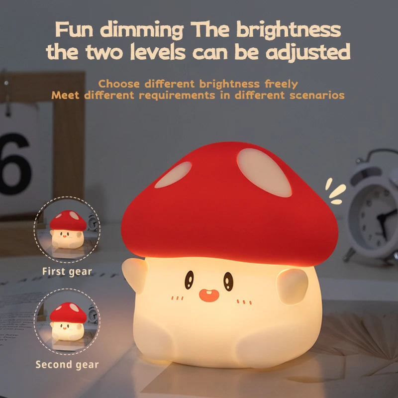 Led Night Light Silicone Table Lamp