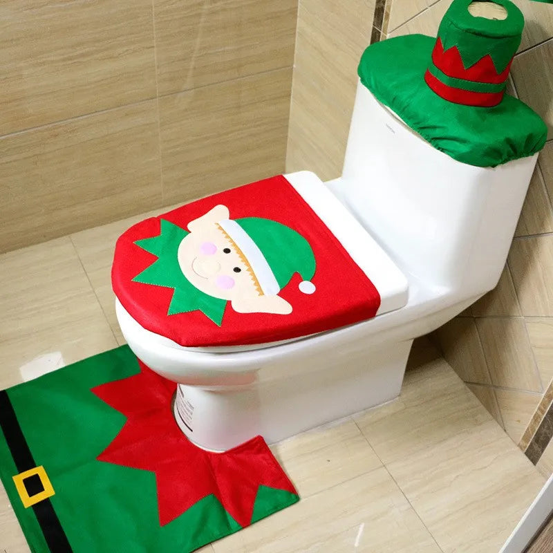 Cute Christmas Toilet Seat Covers