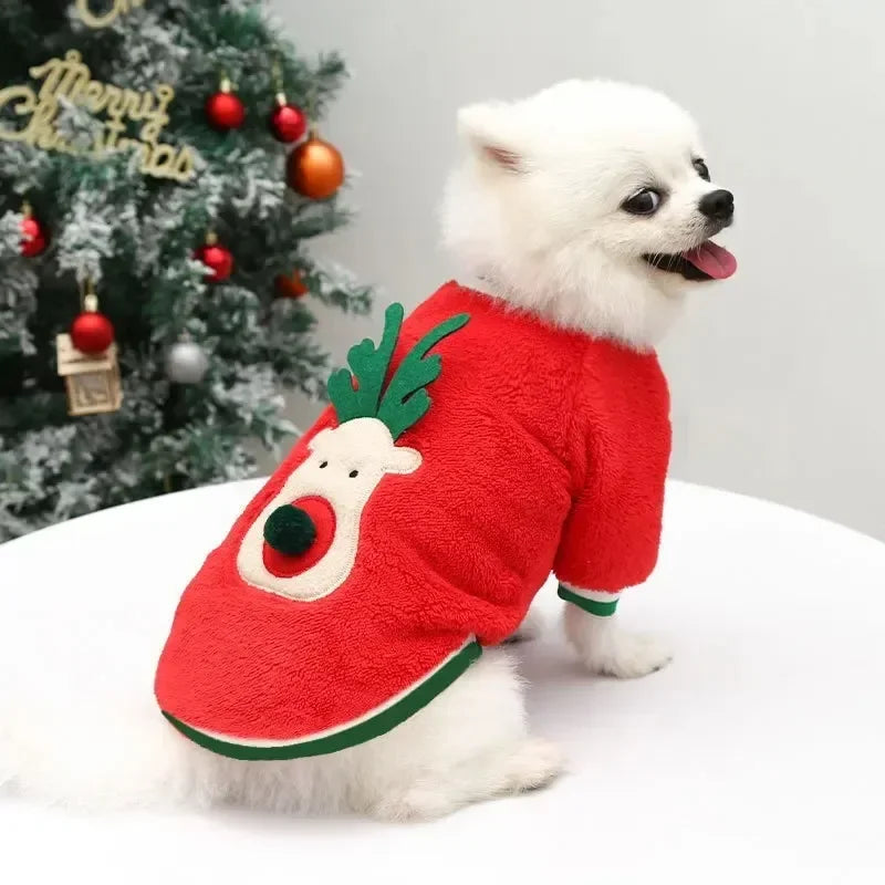 Dog Christmas Clothes for Small Medium Dogs