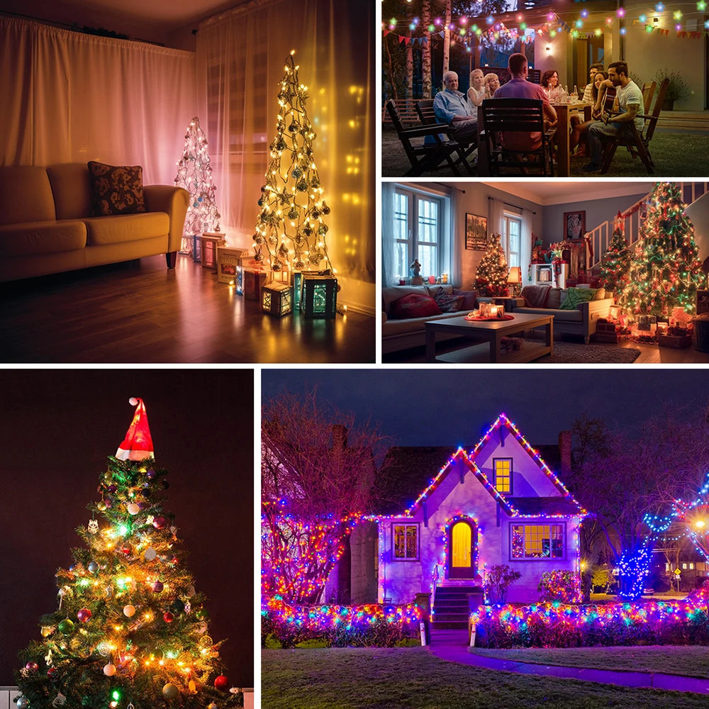 LED String RGB Dream Color Birthday Decoration Party Star