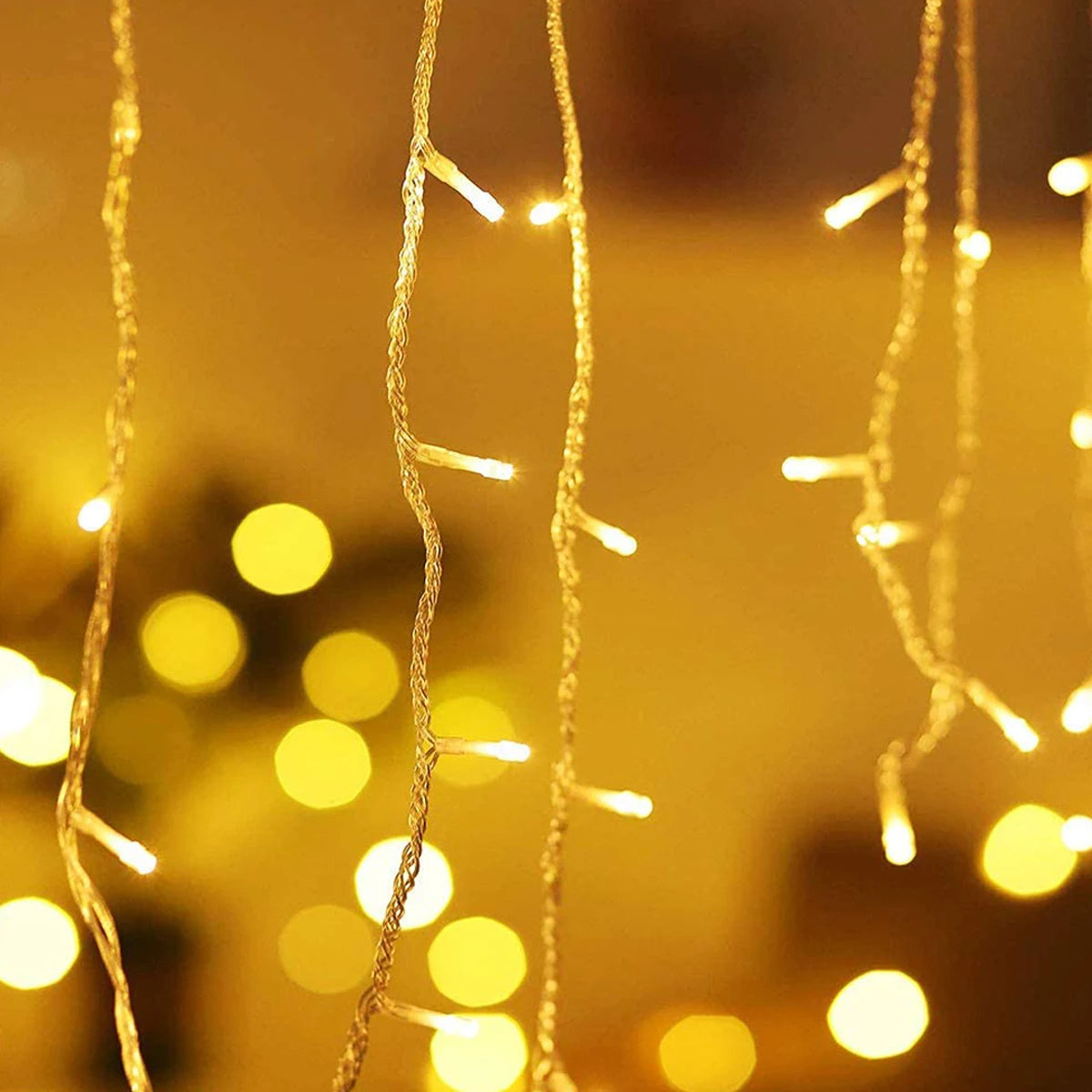 5M Christmas Light Outdoor Drop 0.4-0.6m LED Garland Curtain Icicle String light