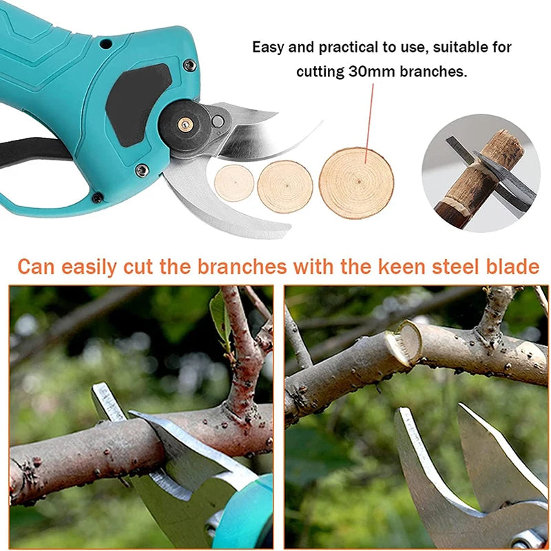1Pair SK5 Electric Pruning Shears Blades 30mm Sharp Cutting-Blade Accessory For Pruning Branches Trees Bonsai Fruit Garden Tool