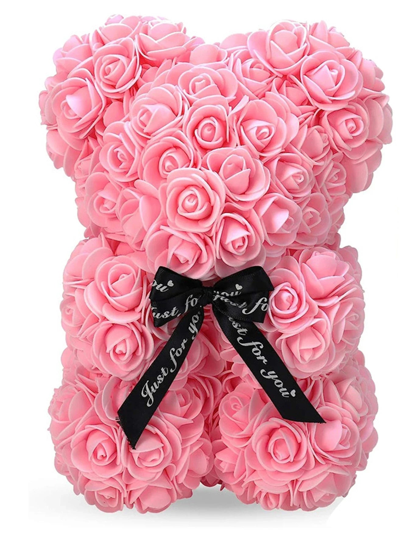 1pc 25m Artificial Flower Eternal Rose Teddy Bear for Mom Mother's Day Birthday Valentine's Day Anniversary Gifts & Decorations