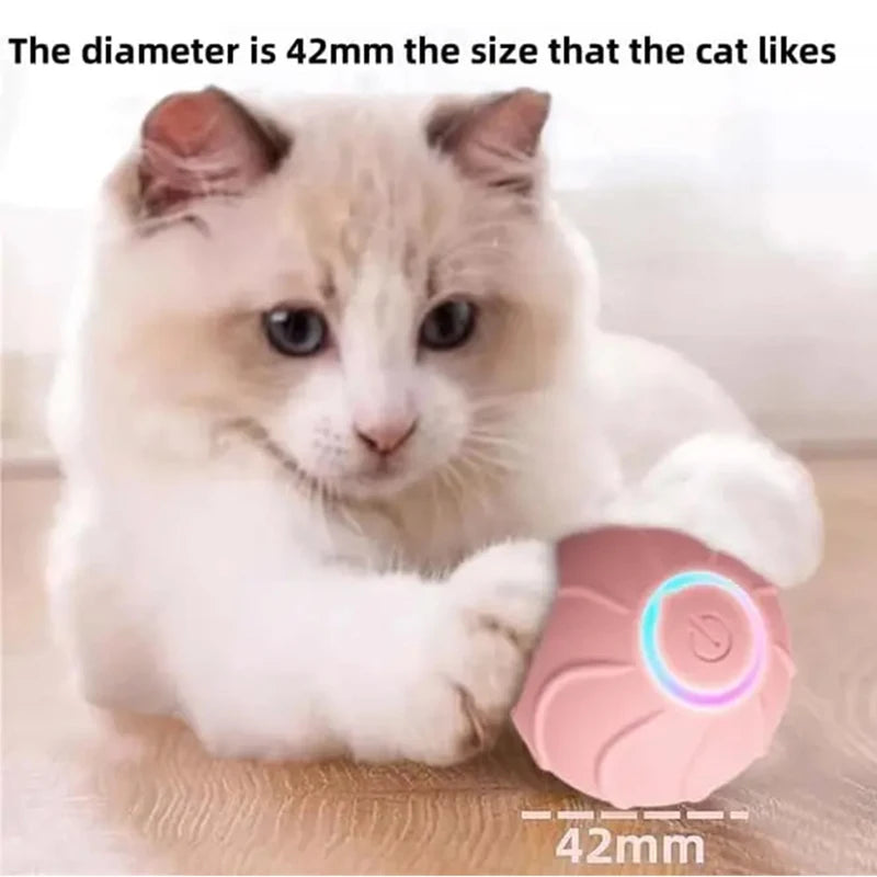 Jumping Ball Interactive Cat Toy