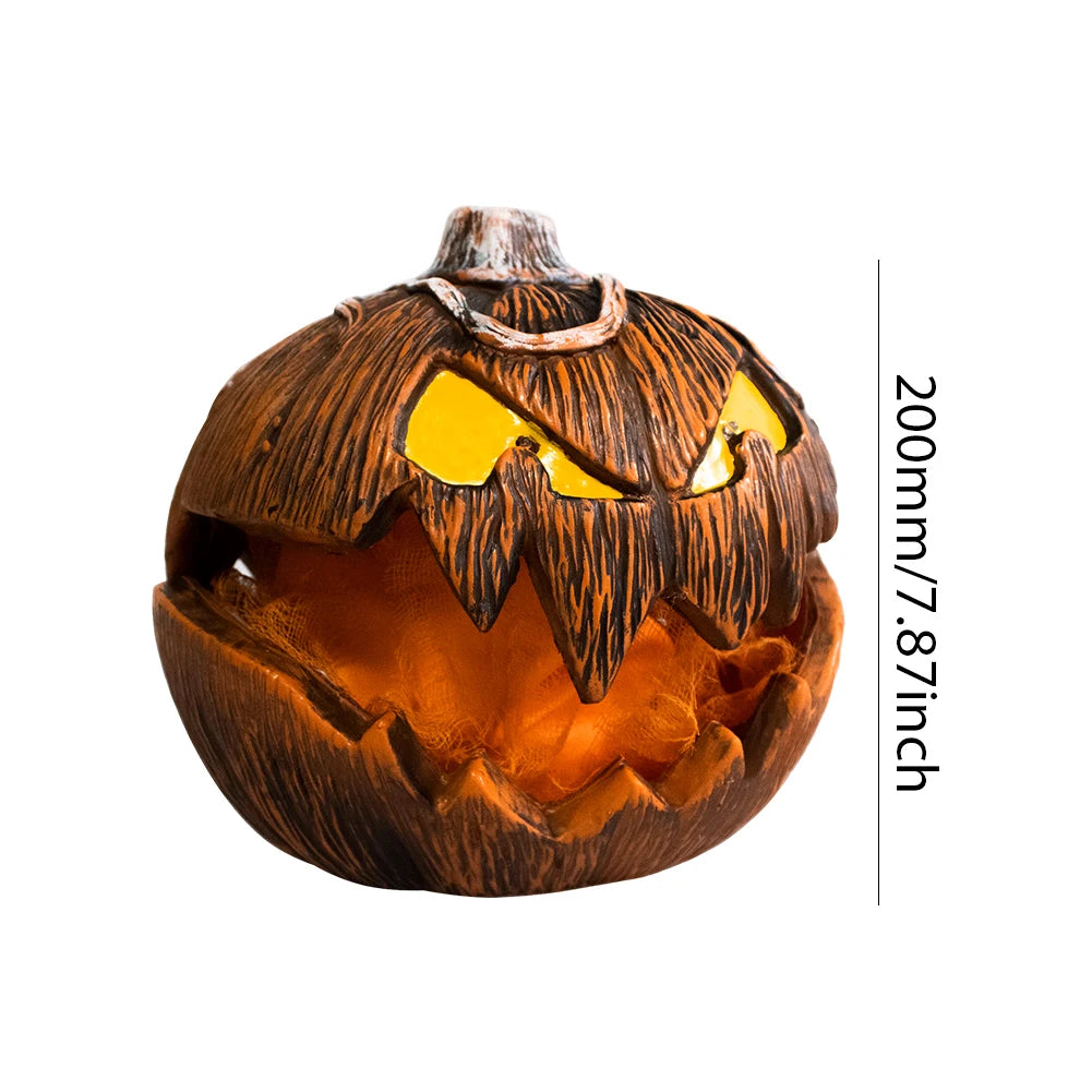 2023 New for Spirit Halloween Gourdo Animatronic,Halloween Rise and Fall Makes a Terrifying Sound Pumpkin Head,Halloween Decor