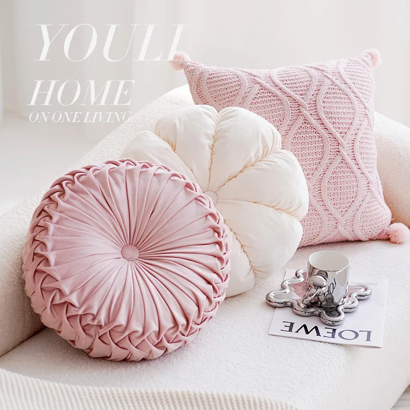 pink children's cute girl bedroom  cushion