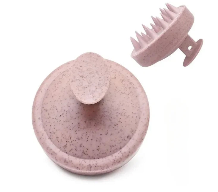 Silicone Shampoo Brush Head Scalp Massage Comb