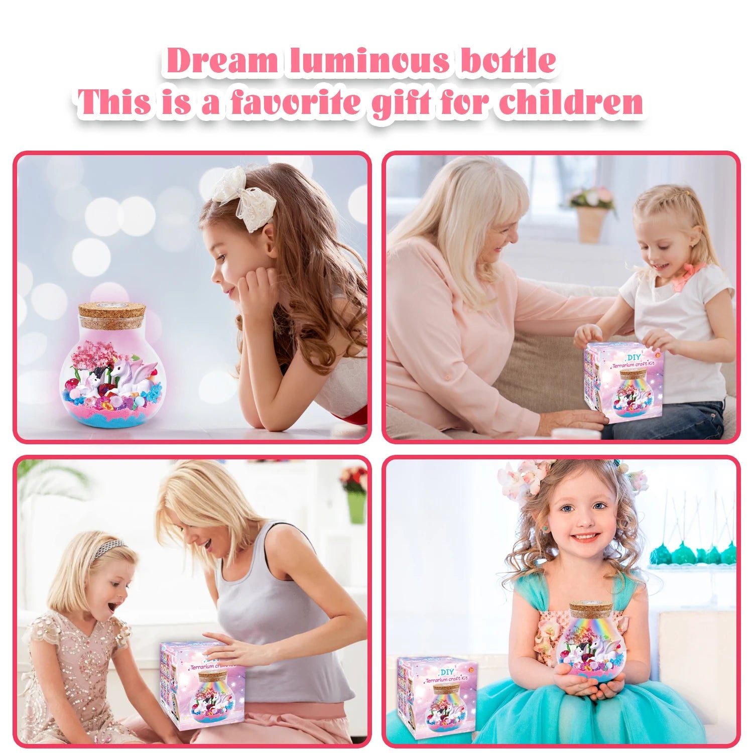 Crafts Kit for Kids-LED Night Light Up & Remote Unicorn Birthday Gifts Toys for Girls Ages5 6 7 8 9 10 Year Old-Christmas Gifts