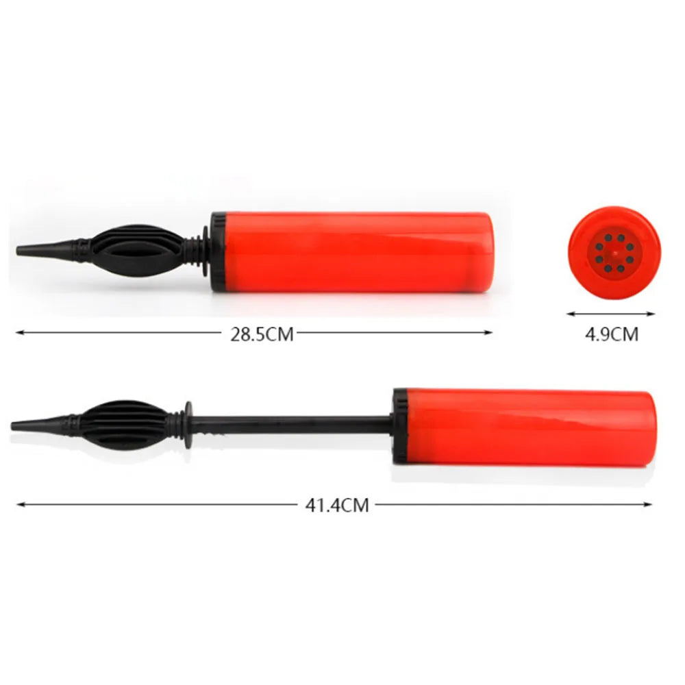 1Pcs Random Balloon Pump Air Inflator Hand Push Portable Balloon Accessories