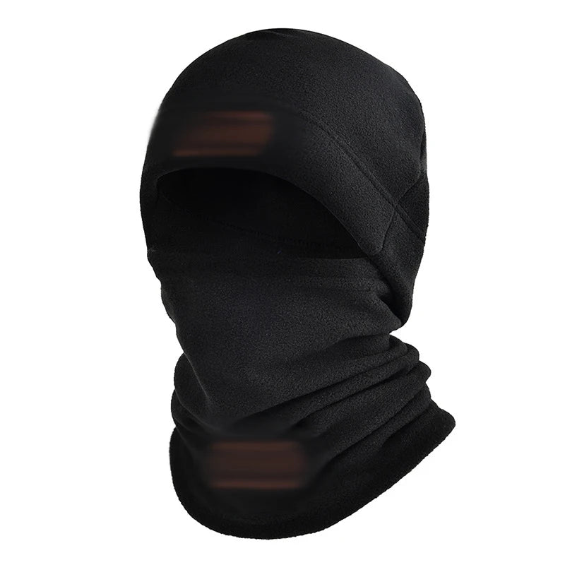 Autumn Winter Sports Warmth Velvet Hat Fuzz Neck Cover Outdoor Cycling Face Shield