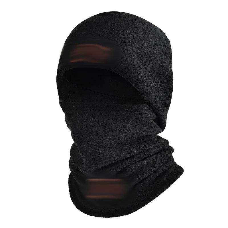 Autumn Winter Sports Warmth Velvet Hat Fuzz Neck Cover Outdoor Cycling Face Shield