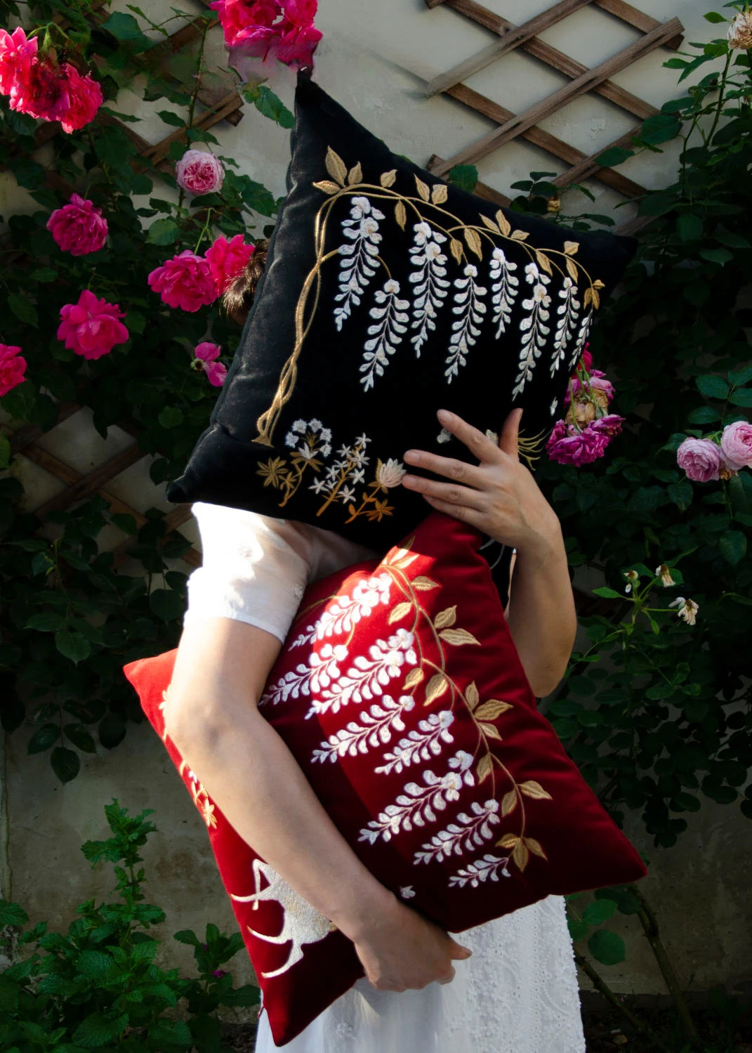 Halloween Christmas Throw Pillow Cover