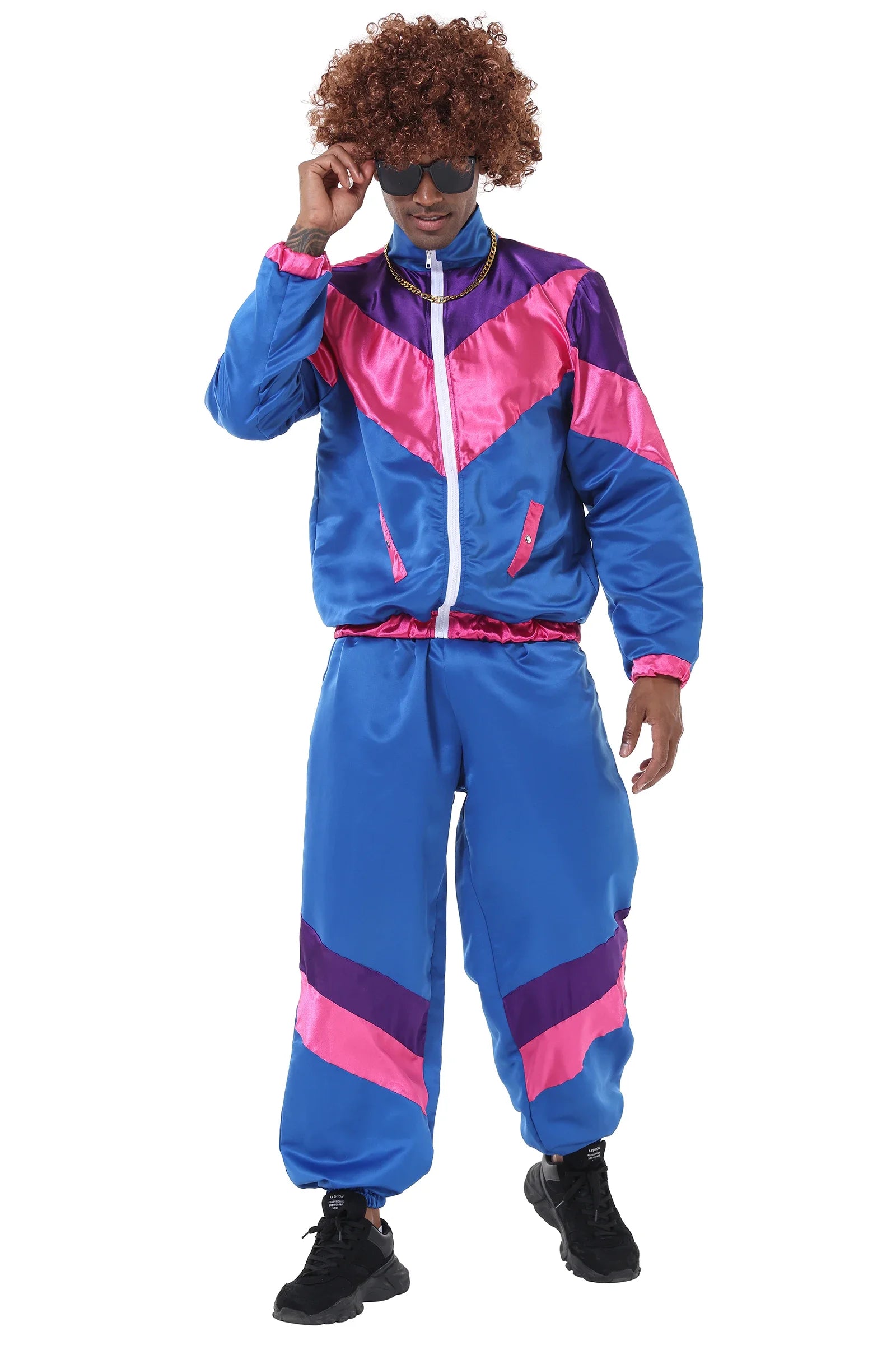 Couples Hippie Costumes for Women Male Vintage 70s 80s Rock Disco Cosplay Outfits Carnival Halloween Party Fantasia Dress Up