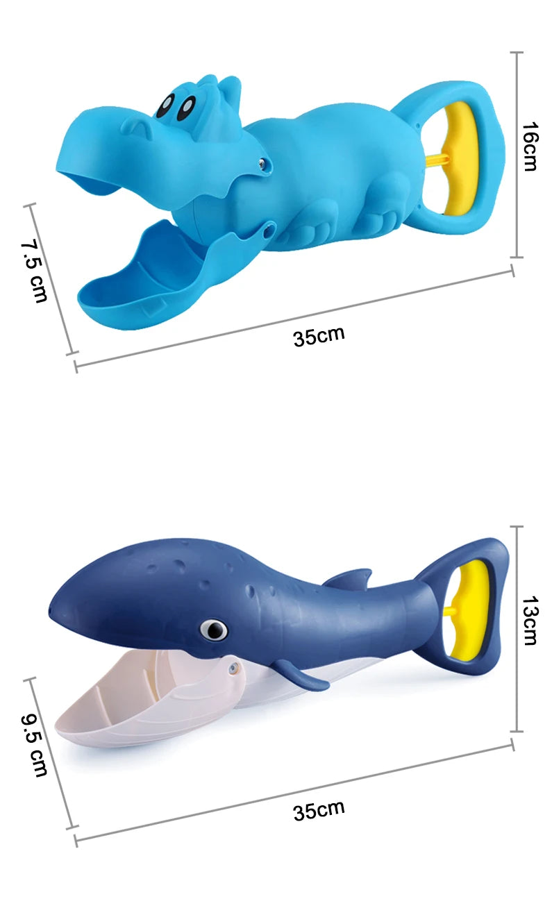 Grabber Baby Bath Toys - Beach toys sand playing Cute Colorful Lobster Claw Catcher Swimming Pools & Outdoors - Educational Game