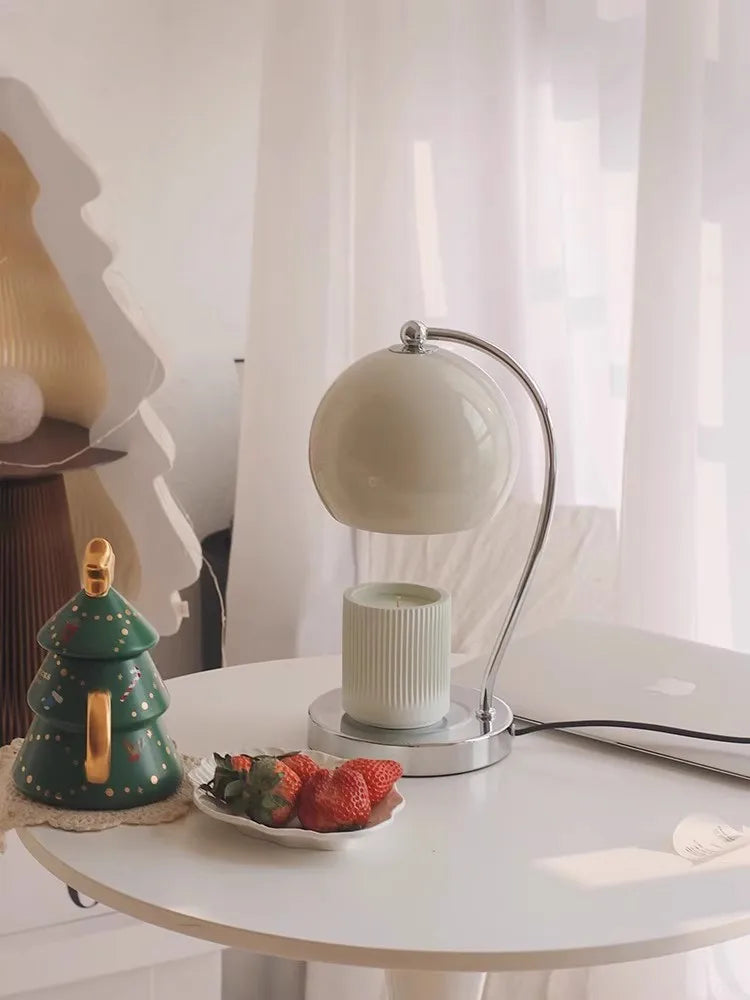 Nordic Candle Warmer Lamp With Timer Melting Candle Lamp