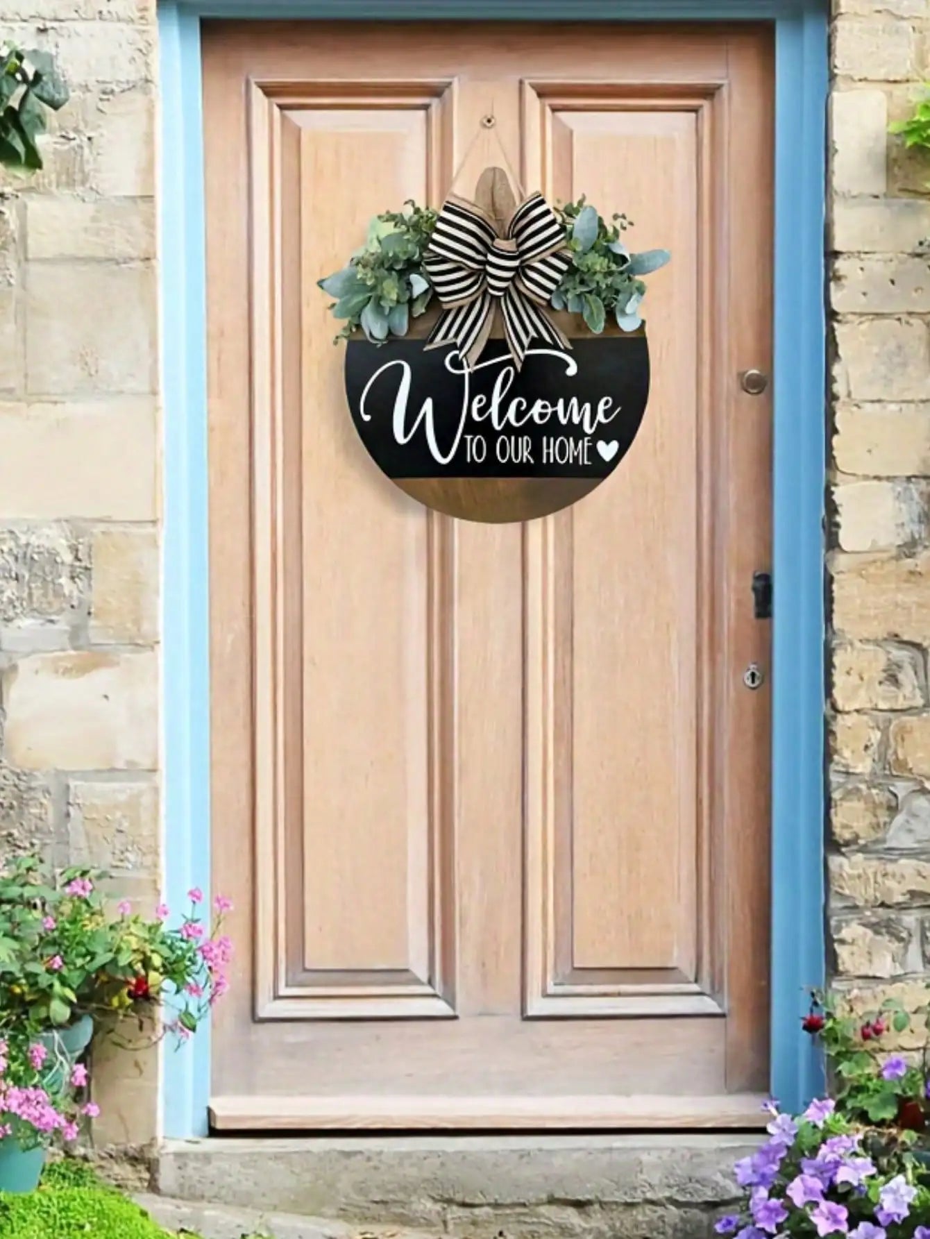 House front door decoration housewarming gift home