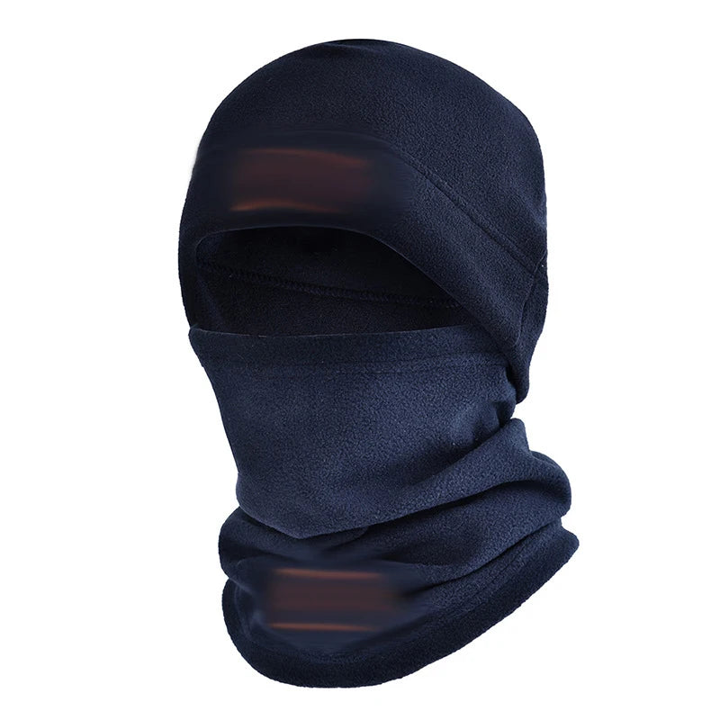 Autumn Winter Sports Warmth Velvet Hat Fuzz Neck Cover Outdoor Cycling Face Shield