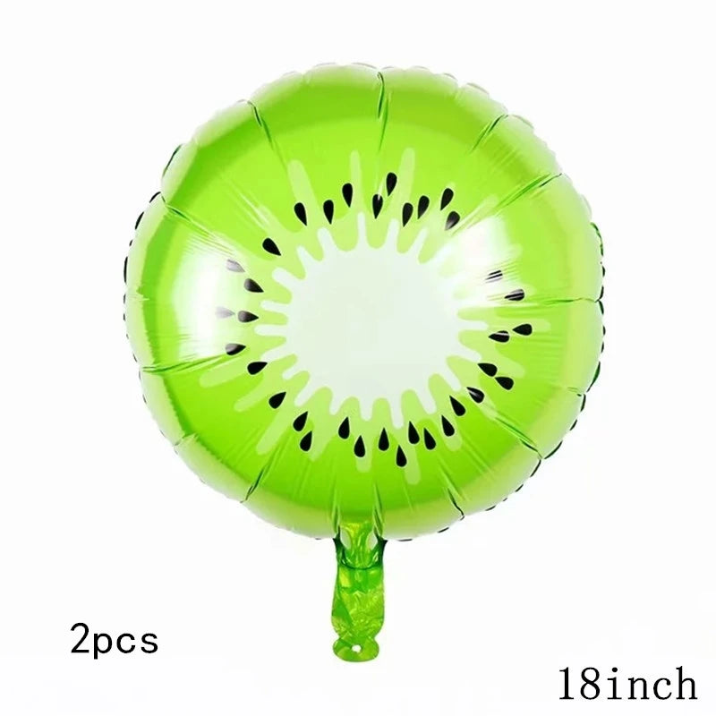 32Inch Donut globos Foil Balloon Fruit Ice Cream Helium Balloon