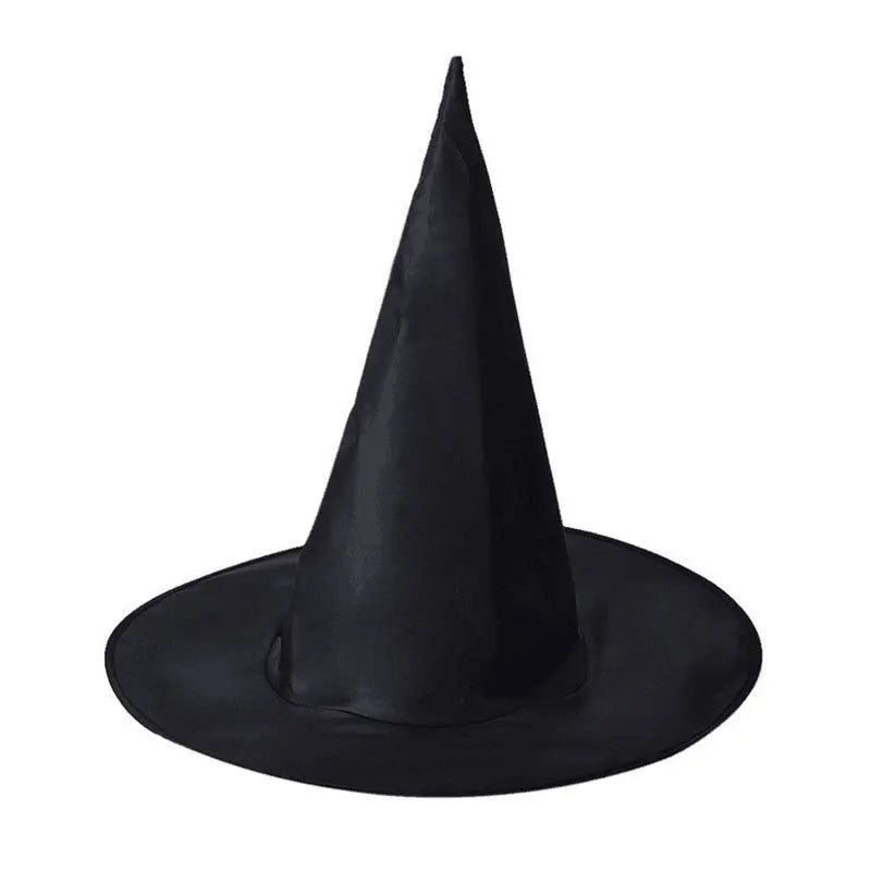 LED Lights Halloween Witch Hat For Kids Party Halloween Decoration Witch Hat  Decor Supplies Outdoor Tree Hanging Ornament