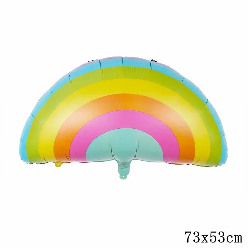 32Inch Donut globos Foil Balloon Fruit Ice Cream Helium Balloon