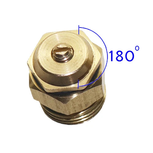 180° Brass Refraction Nozzle 1/2