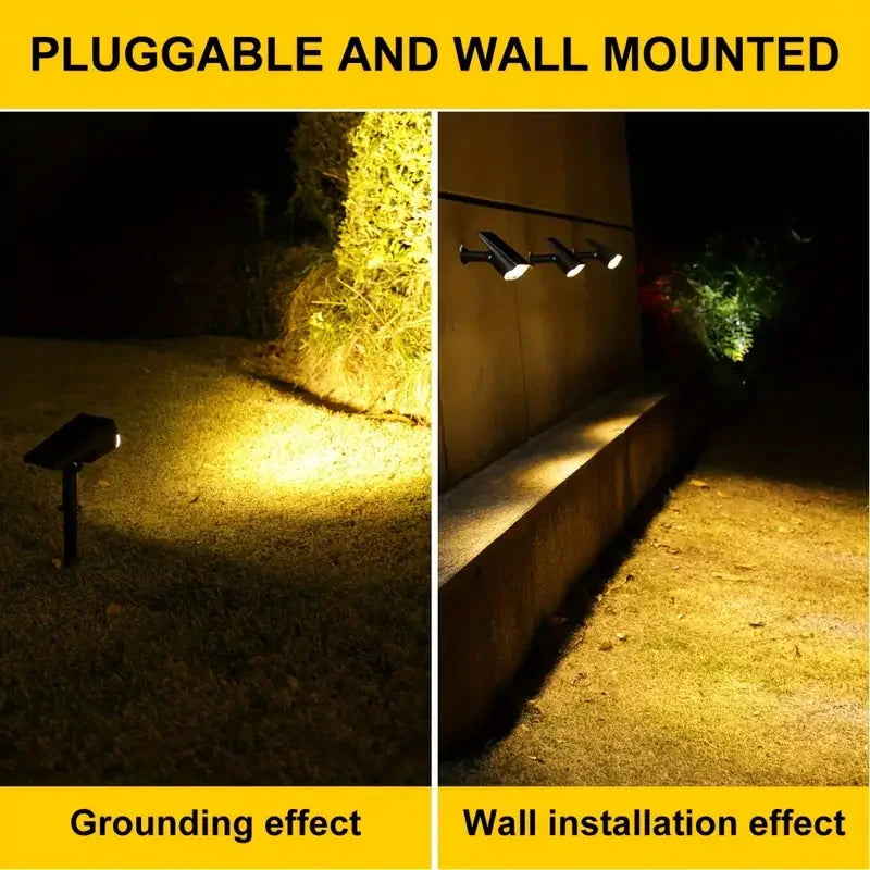 2/7LED Solar Outdoor Light Solar Spot Light