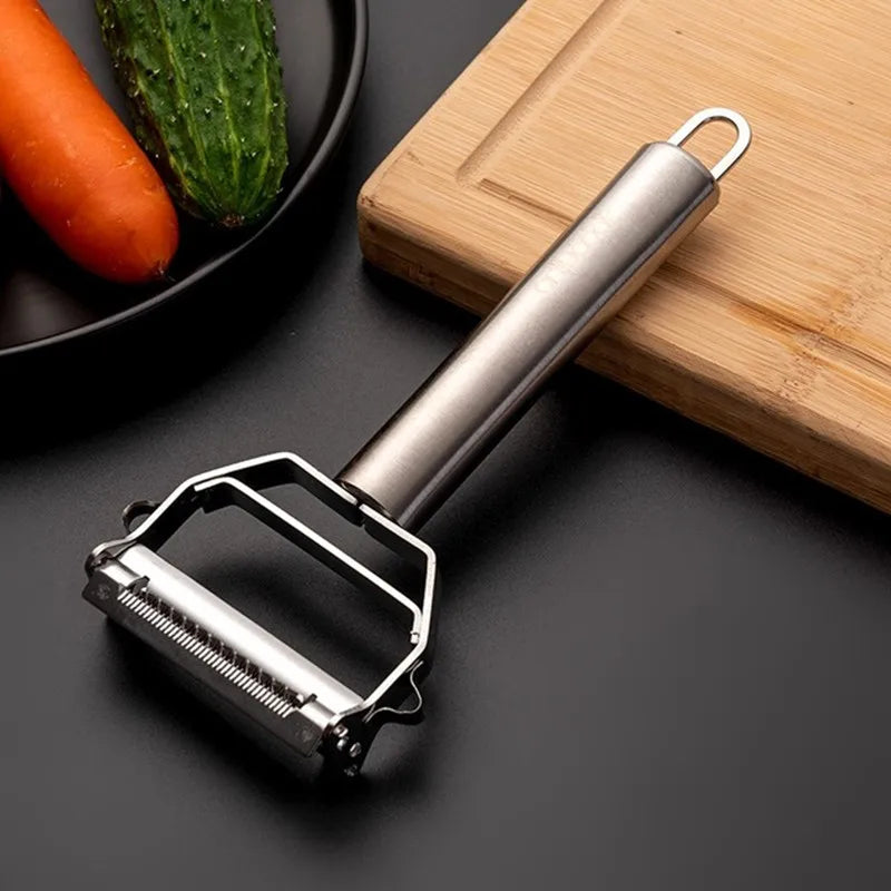 Multifunctional Kitchen Peeler Vegetable Fruit Peeler Stainless Steel