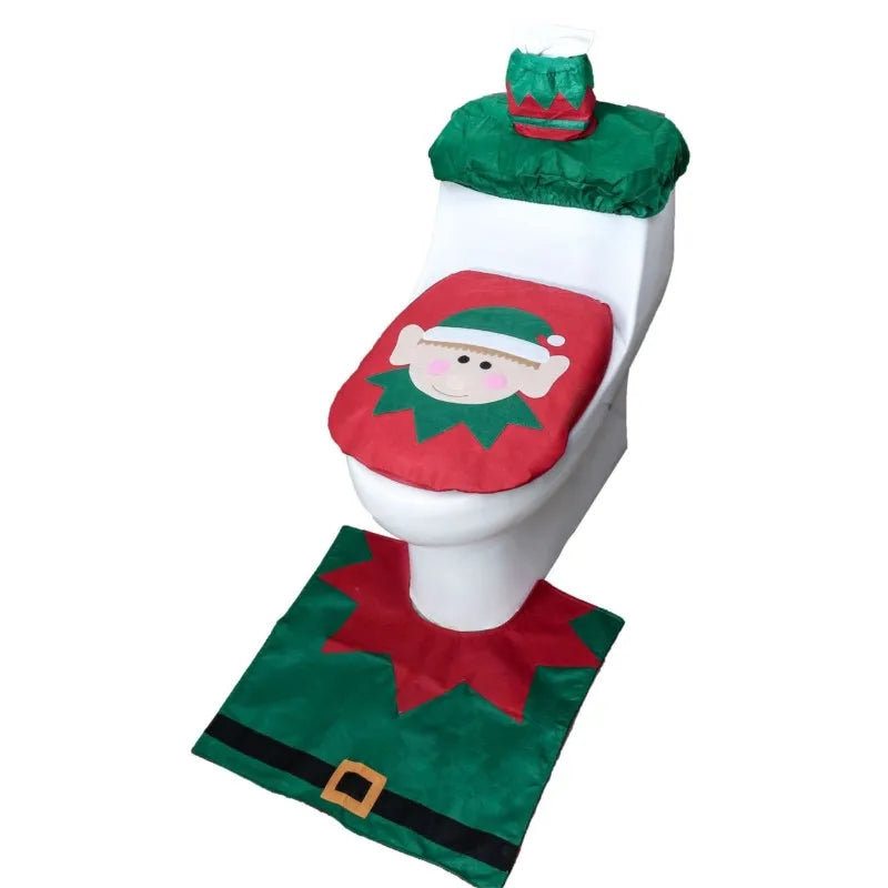 Cute Christmas Toilet Seat Covers