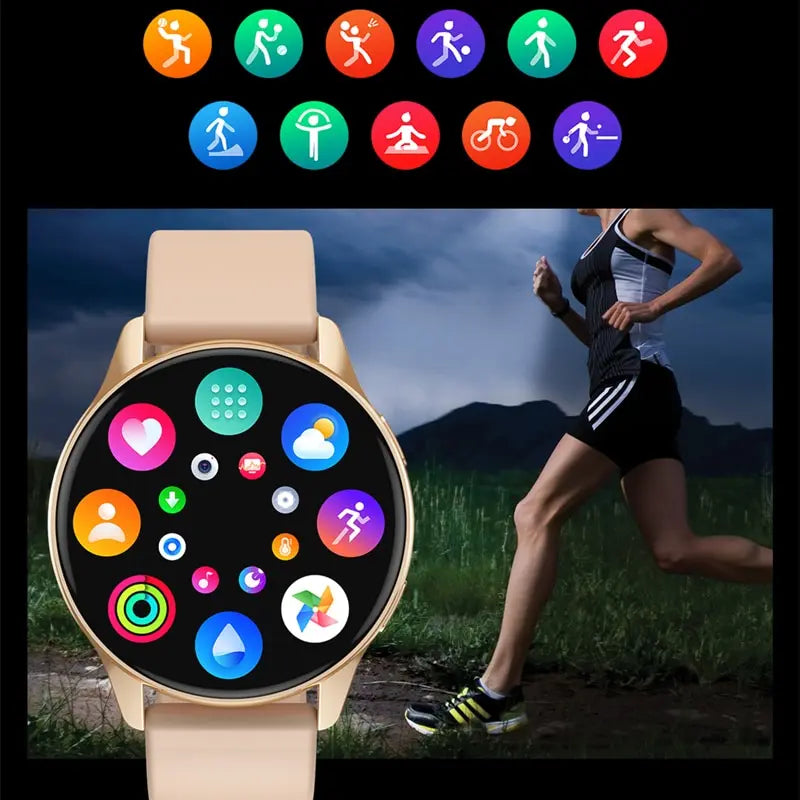 Smart Watch  Heart Rate Blood Pressure Monitoring Bluetooth