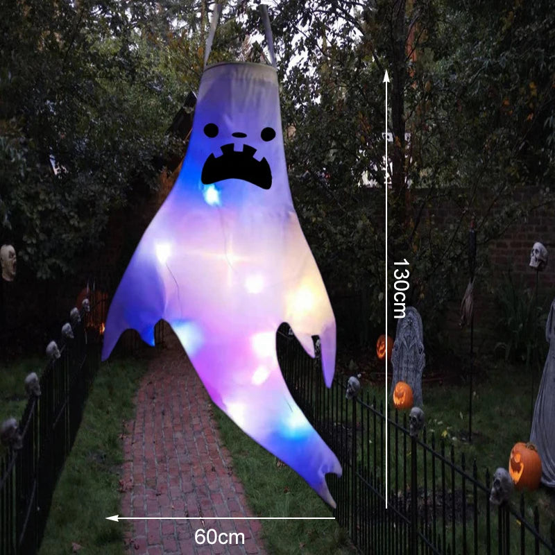 Halloween LED Light Hanging Ghost For Halloween Party Home Outdoor Indoor Decoration