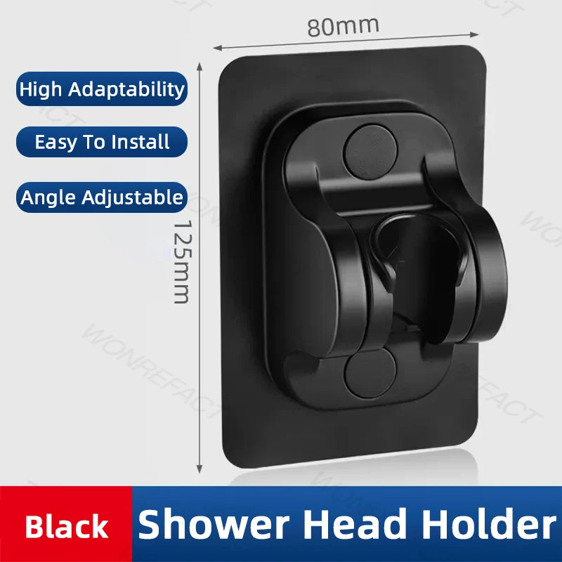 Universal Shower Head Holder No Drill Showerhead