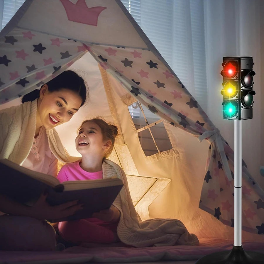 Simulation traffic light toy traffic signal model, children's traffic light toy, children's puzzle toy model