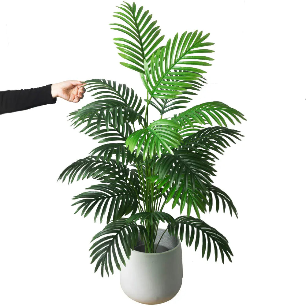 90-180cm Large Fake Palm Tree Artificial Tropical Plants