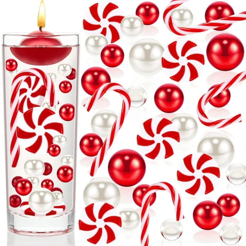 1 Set Christmas Vase Clear Hydrogel vase